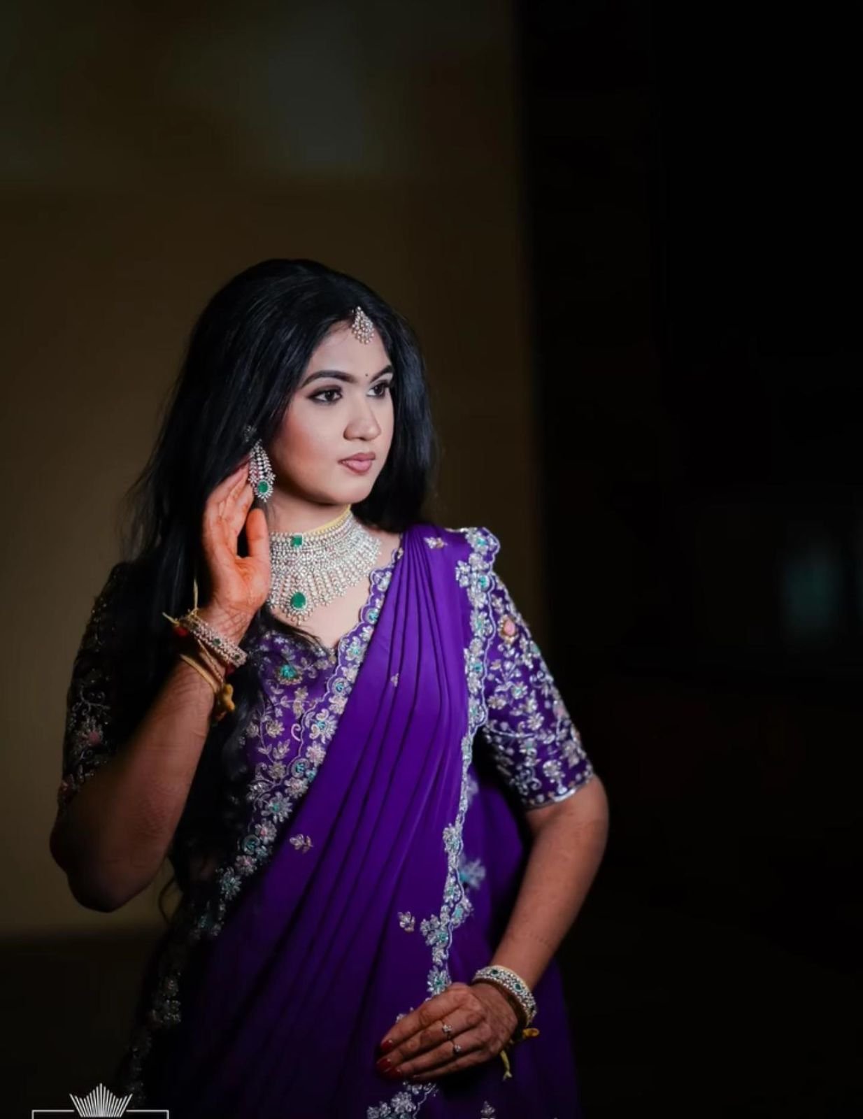 Heavy Embroidery Thread & Sequence Work Lehenga